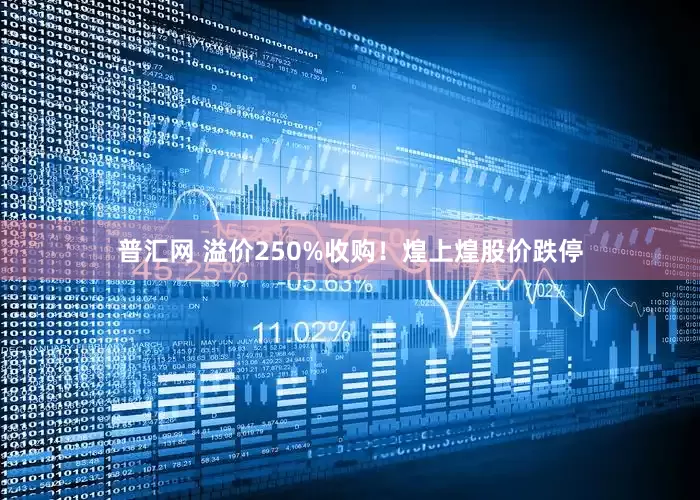 普汇网 溢价250%收购！煌上煌股价跌停